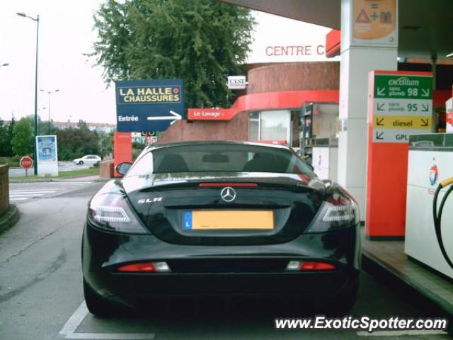 Mercedes SLR spotted in Nancy, France