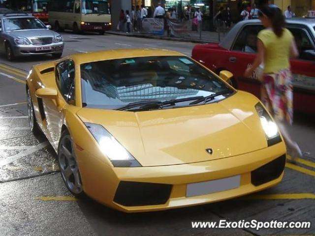 Lamborghini Gallardo spotted in Hong Kong, China