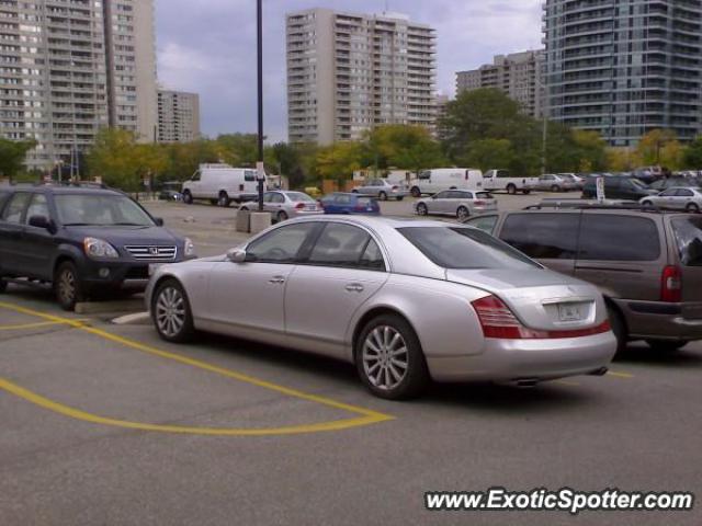 Mercedes Maybach spotted in Toronto, Canada