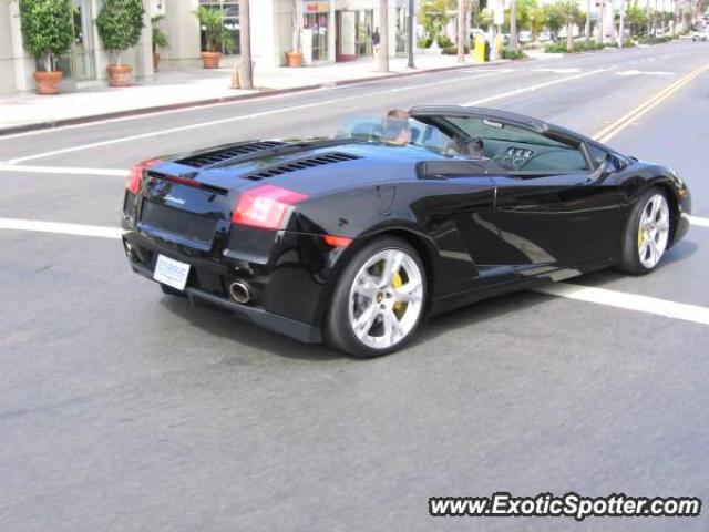 Lamborghini Gallardo spotted in La Jolla, California