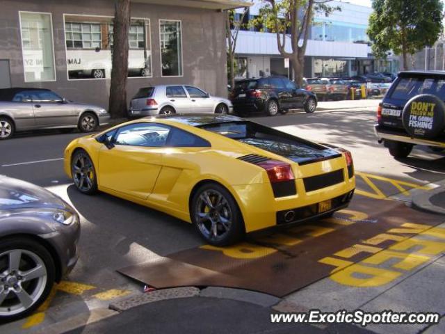 Lamborghini Gallardo spotted in Sydney, Australia