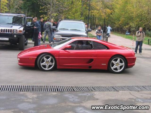 Ferrari F355 spotted in Moscow, Russia