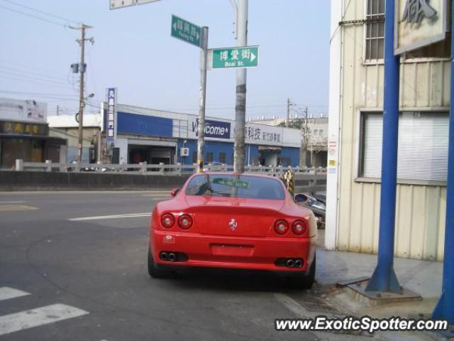 Ferrari 575M spotted in Hsinchu, Taiwan