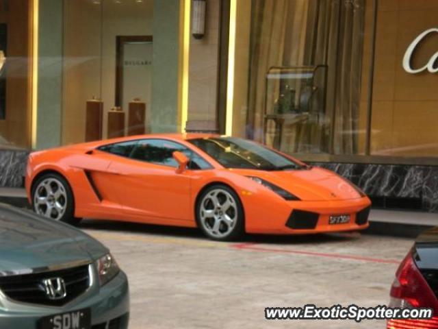 Lamborghini Gallardo spotted in Singapore, Singapore