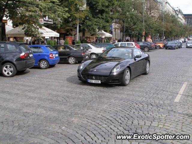 Ferrari 612 spotted in Prague, Czech Republic