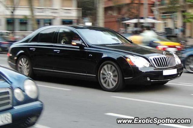 Mercedes Maybach spotted in Barcelona, Spain