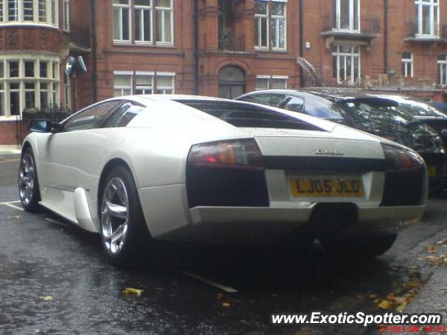 Lamborghini Murcielago spotted in London, United Kingdom