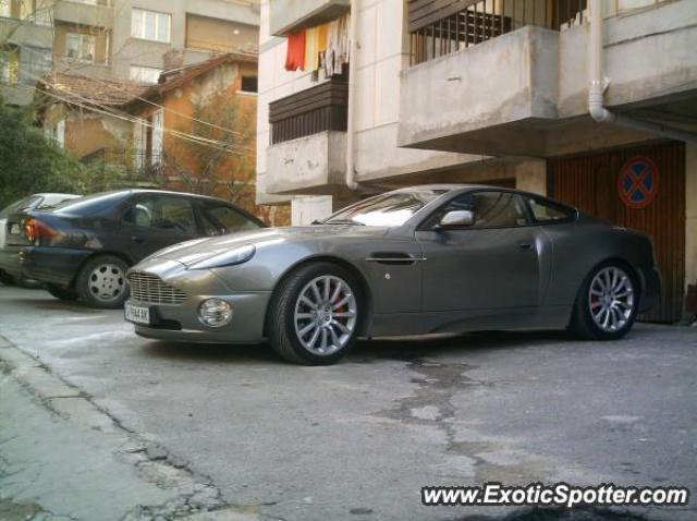 Aston Martin Vanquish spotted in Sofia, Bulgaria