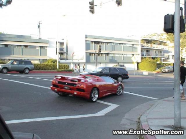 Lamborghini Diablo spotted in Laguna, California