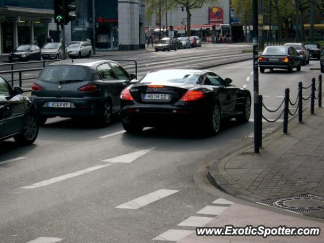 Mercedes SLR spotted in Cologne, Germany