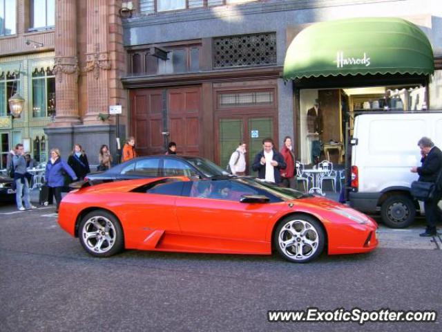 Lamborghini Murcielago spotted in London, United Kingdom