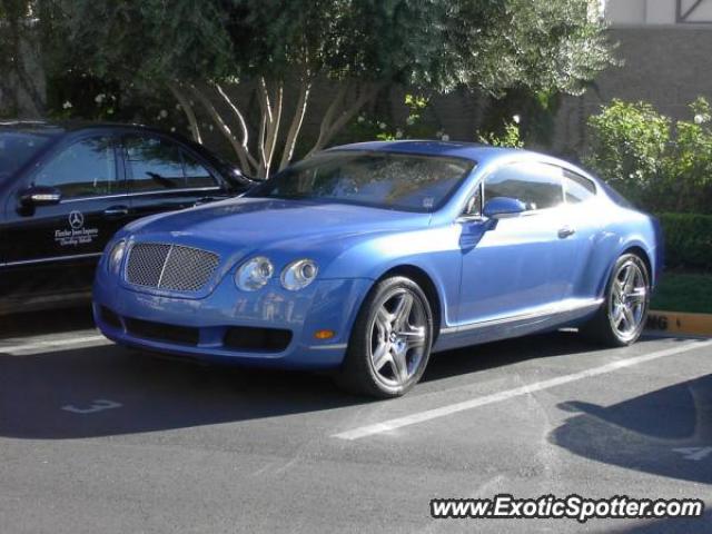 Bentley Continental spotted in Las Vegas, Nevada