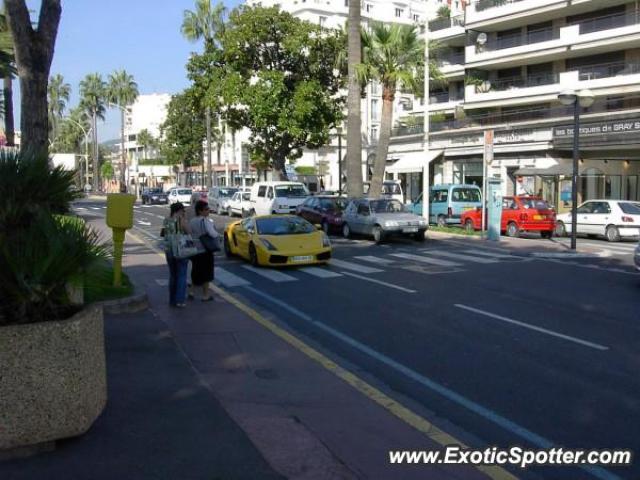 Lamborghini Gallardo spotted in Cannes, France