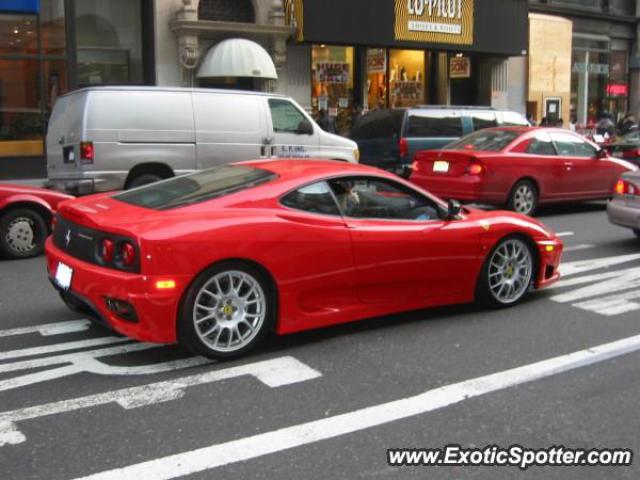 Ferrari 360 Modena spotted in NYC, New York