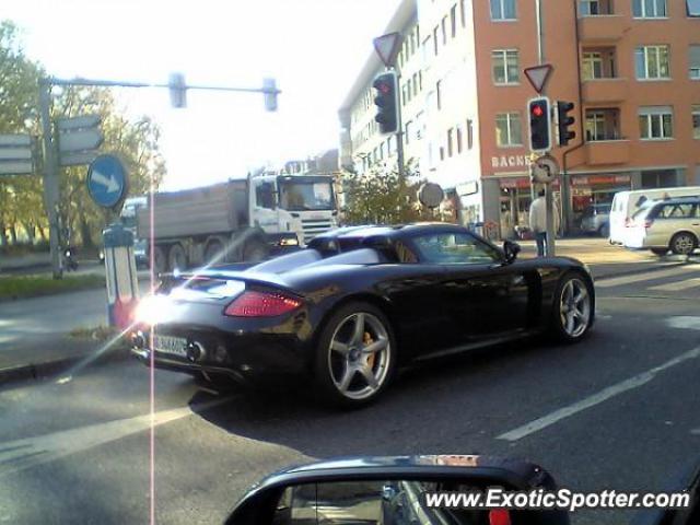 Porsche Carrera GT spotted in Zürich, Switzerland