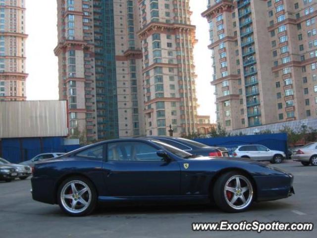 Ferrari 575M spotted in Moscow, Russia