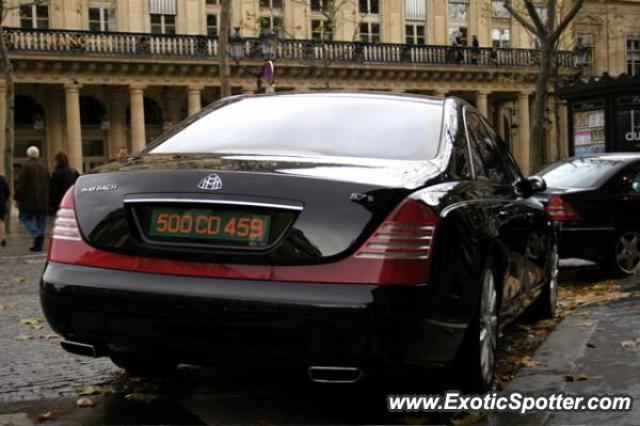 Mercedes Maybach spotted in Paris, France