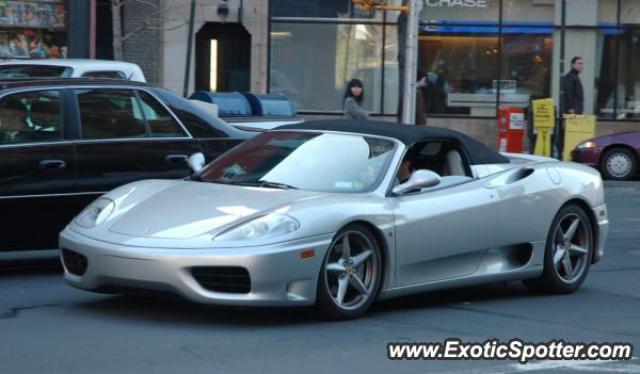 Ferrari 360 Modena spotted in New Yok, New York