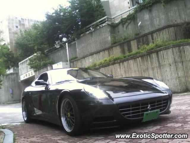 Ferrari 612 spotted in Seoul, South Korea