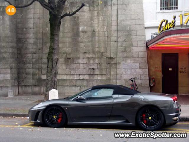 Ferrari F430 spotted in Geneva, Switzerland