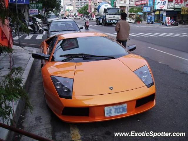 Lamborghini Murcielago spotted in Taichung, Taiwan