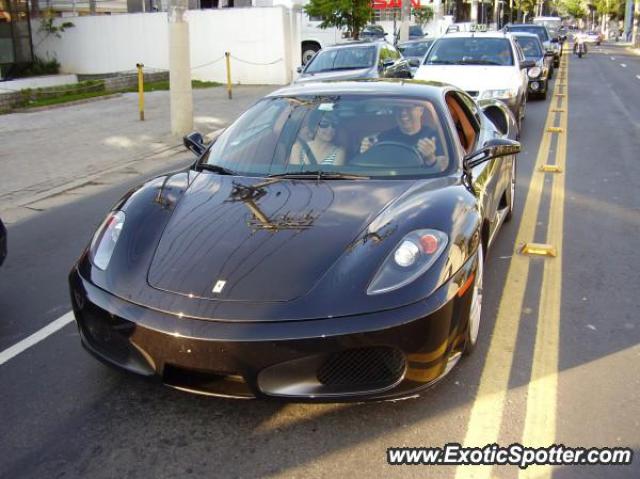 Ferrari F430 spotted in São Paulo, Brazil