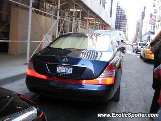 Mercedes Maybach spotted in New York City, New York