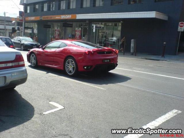 Ferrari F430 spotted in Melbourne, Australia