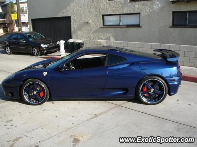 Ferrari 360 Modena spotted in Newport beach, California