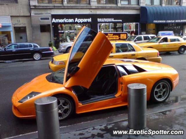 Lamborghini Murcielago spotted in America, New York