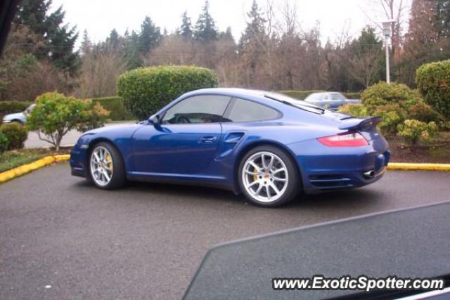 Porsche 911 Turbo spotted in Bellevue, Washington