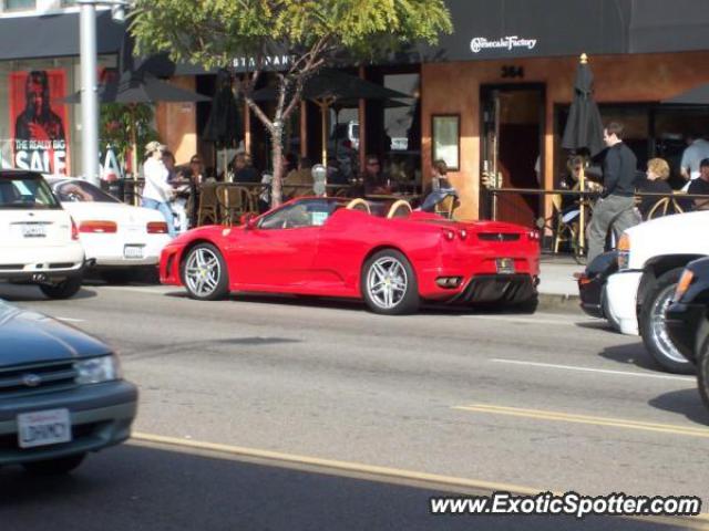 Ferrari F430 spotted in Beverly Hills, California