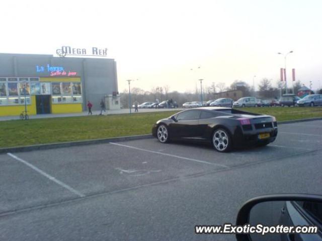 Lamborghini Gallardo spotted in Haguenau, France