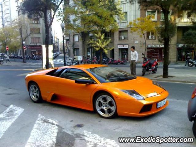 Lamborghini Murcielago spotted in Barcelona, Spain