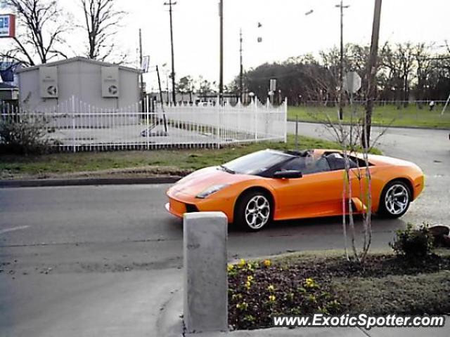 Lamborghini Murcielago spotted in Dallas, Texas