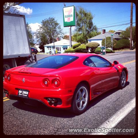 Ferrari 360 Modena spotted in Portland, Oregon