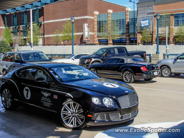 Bentley Continental spotted in Buckhead, Georgia