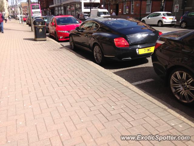 Bentley Continental spotted in Belfast, United Kingdom