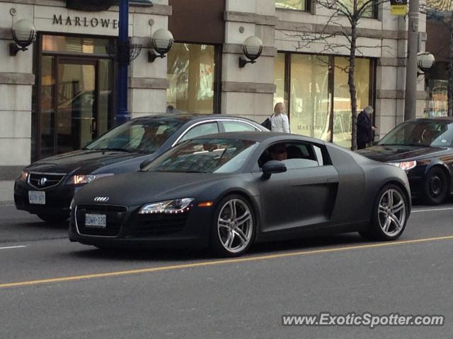 Audi R8 spotted in Toronto, Canada