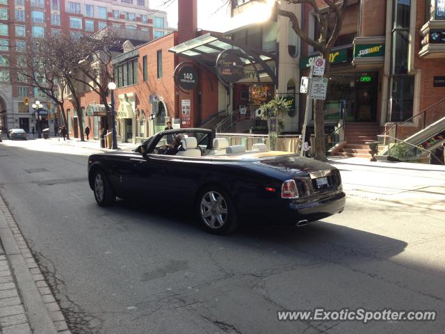 Rolls Royce Phantom spotted in Toronto, Canada