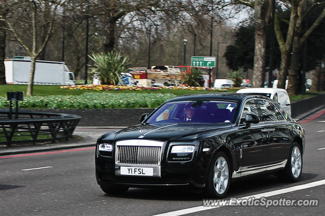 Rolls Royce Ghost spotted in London, United Kingdom