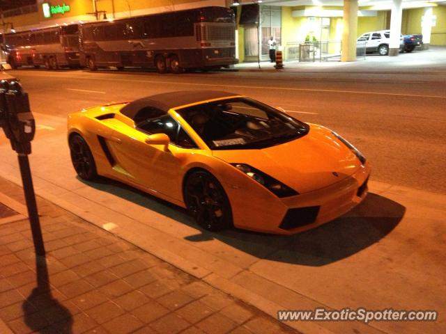 Lamborghini Gallardo spotted in Windsor ON., Canada