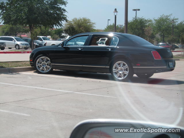 Bentley Continental spotted in Dallas, Texas