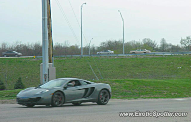 Mclaren MP4-12C spotted in Cincinnati, Ohio