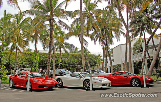 Ferrari 458 Italia spotted in Miami, Florida