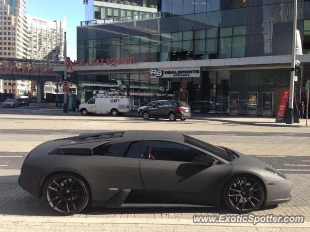 Lamborghini Murcielago spotted in Toronto, Canada