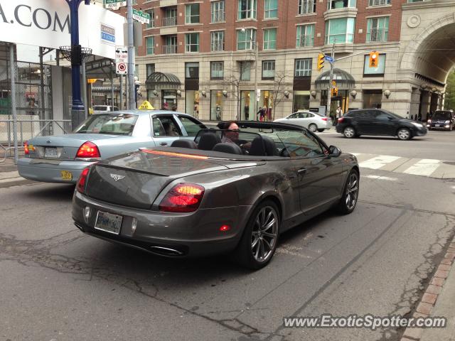 Bentley Continental spotted in Toronto, Canada