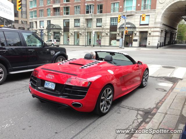 Audi R8 spotted in Toronto, Canada