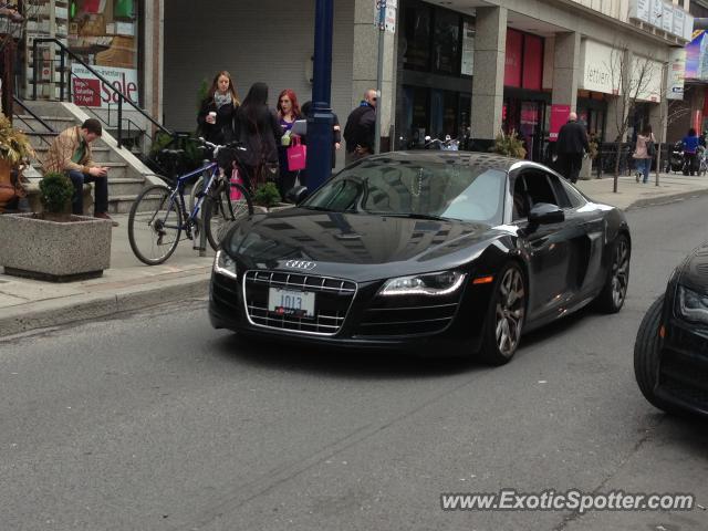 Audi R8 spotted in Toronto, Canada