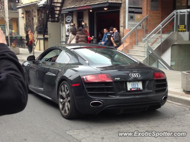 Audi R8 spotted in Toronto, Canada